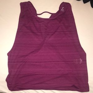 Zella plum workout tank